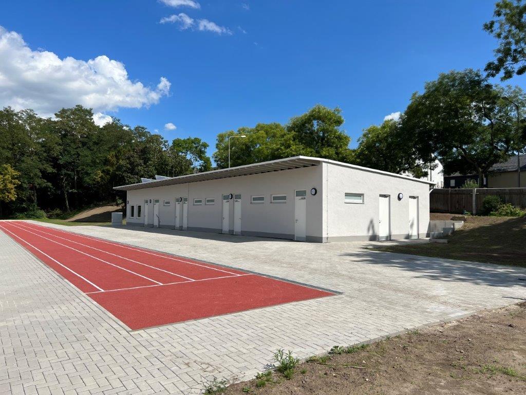 Funktionsgebäude Sportplatz Waldstraße
